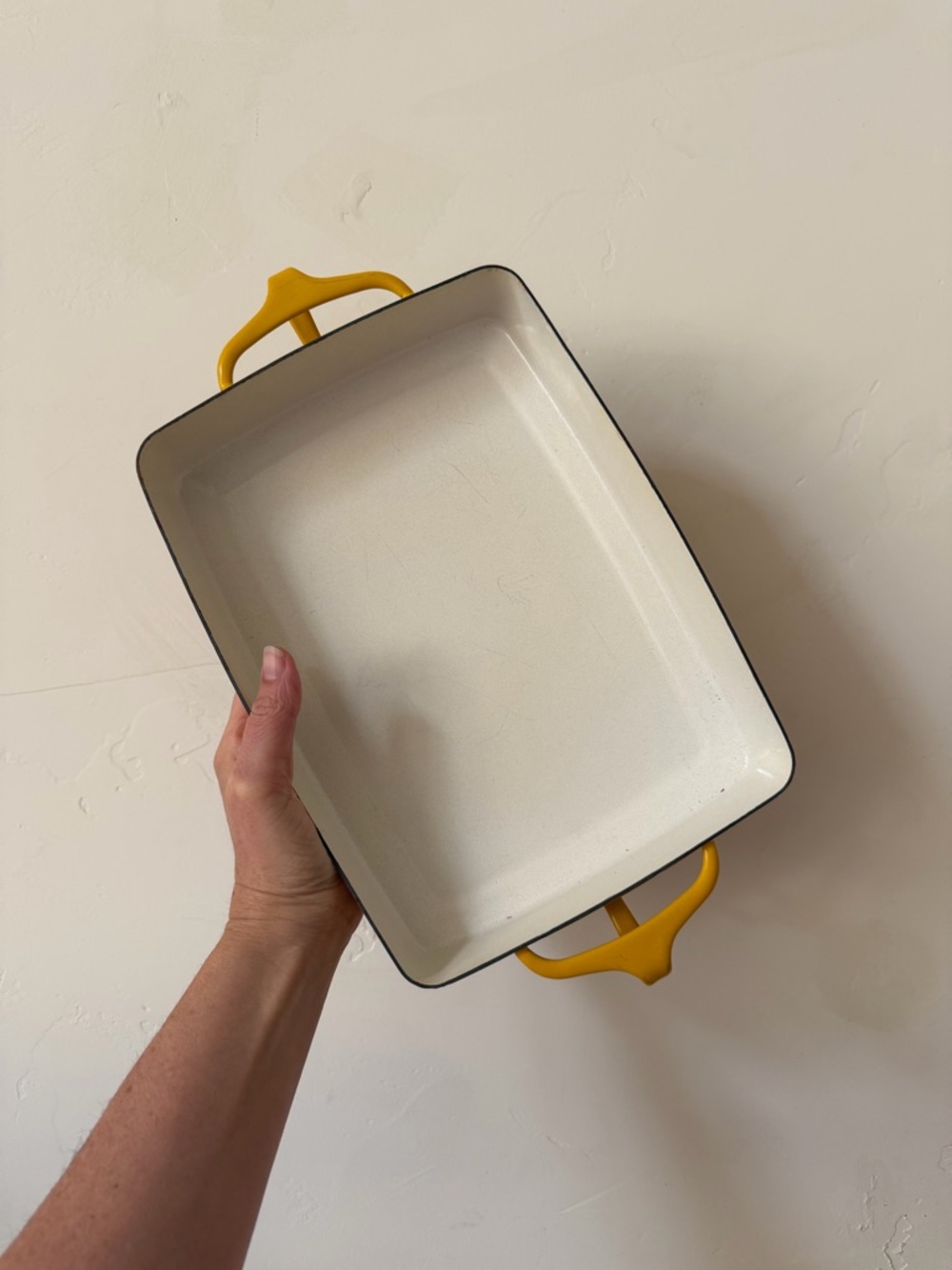 Vintage Dansk Kobenstyle Enamel Rectangular Baking Dish